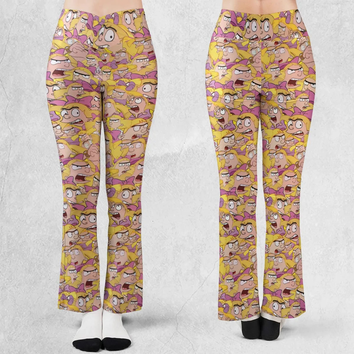 Helga G. Pataki Hey Arnold Flare Leggings