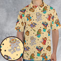 Nostalgic Cat Garfield's Halloween Adventure AOP Men/Women Polo Shirt