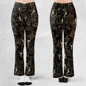 Finding Neverland Tinker Bell Flare Leggings