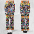 Cartoon Craze Flare Leggings