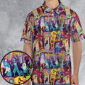 Retro Mansion Collage AOP Men/Women Polo Shirt