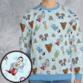 All-over Print Sweatshirt - CUGUEVFR -  - 1