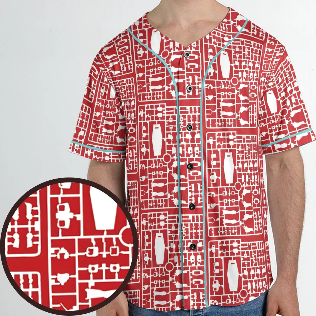 Gundam Runner Unisex Baseball Jersey
