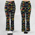 BurgerTime Arcade Game Flare Leggings