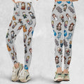 Cartoon Who Doctor Who Legging