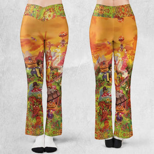 Wonder Foodland The Siege Of Mcdonaldland Flare Leggings