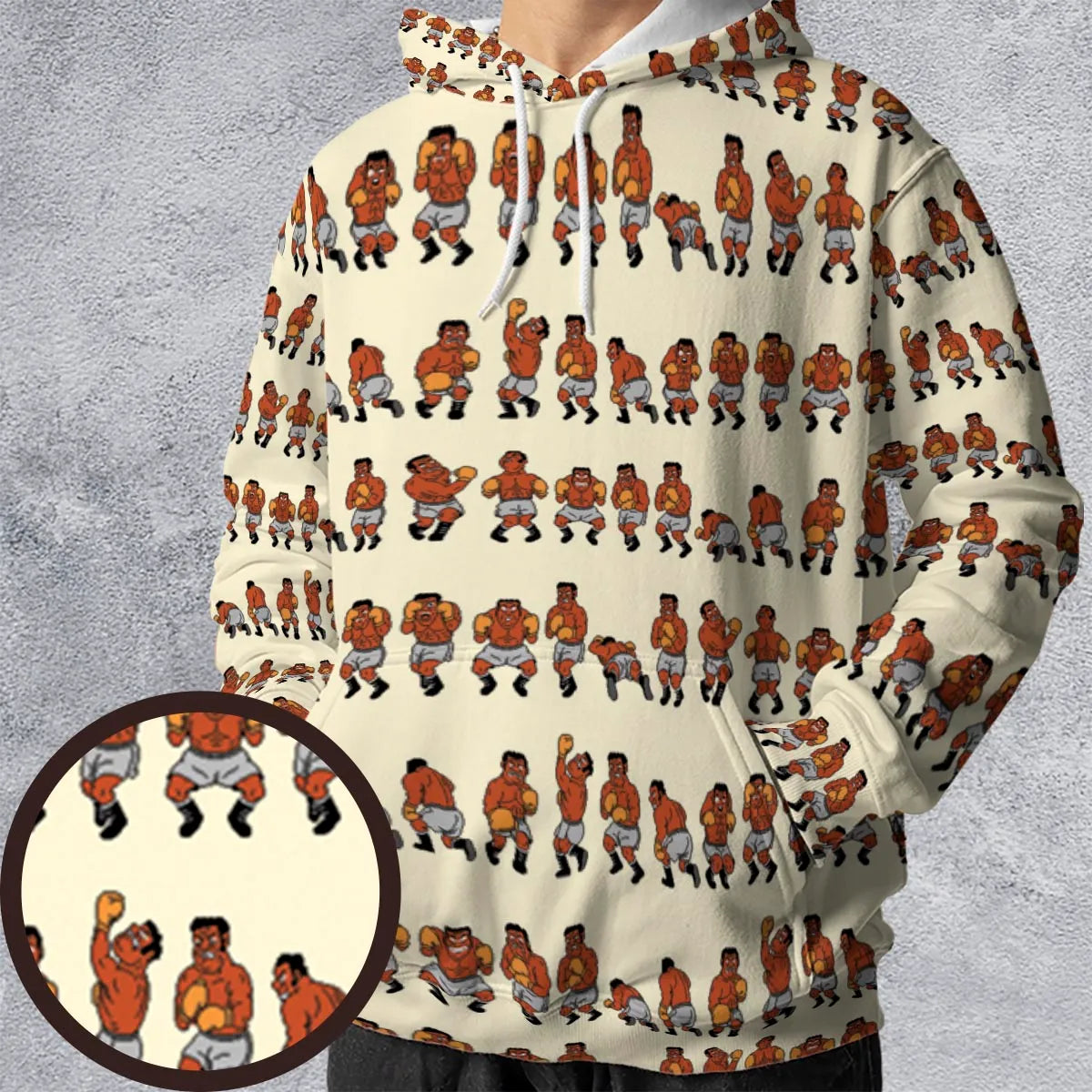 Mike Tyson's Punch-Out!! All-over Print Hoodie