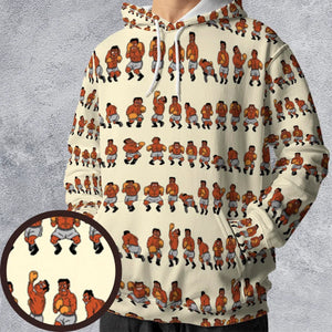 Mike Tyson's Punch-Out!! All-over Print Hoodie