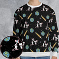Geek Drip Pinky and The Brain All-over Print Sweatshirt