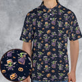 Cute Baby Yoda Halloween Pattern AOP Men/Women Polo Shirt