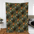 GI Robot Creature Commandos Fleece Blanket
