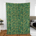 Terror Attack Cute Horror Characters Halloween Fleece Blanket