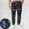 Clowns Popcorn Killer Klowns from Outer Space Pattern Sweatpants