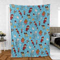 A Miser Brothers The Year Without a Santa Claus Fleece Blanket
