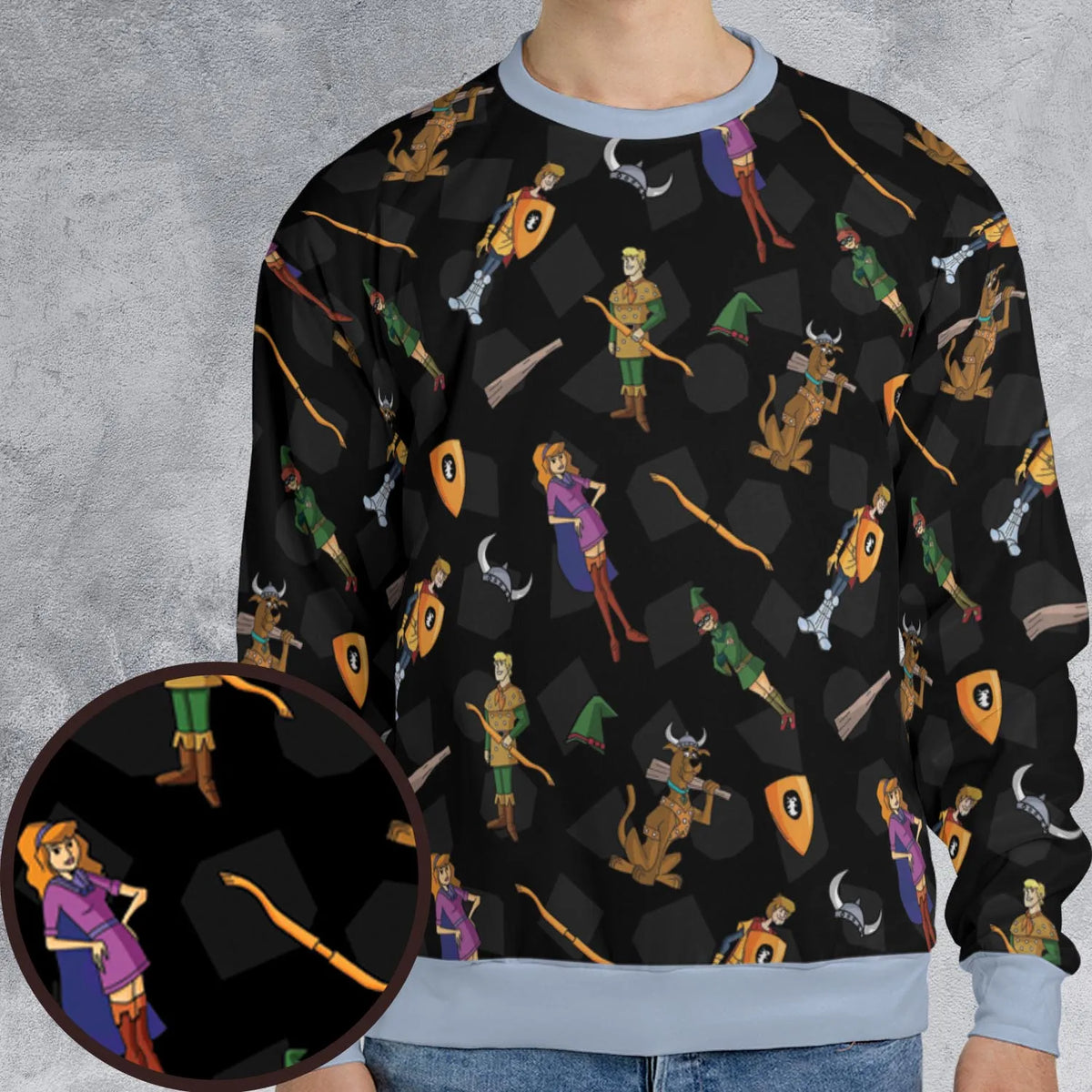 Dungeons & Mysteries All-over Print Sweatshirt