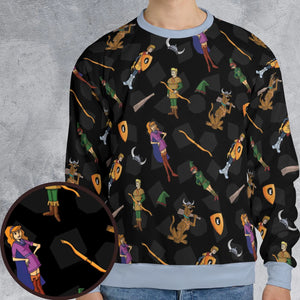 Dungeons & Mysteries All-over Print Sweatshirt