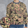Goofy Movie Collage All-over Print Sweatshirt