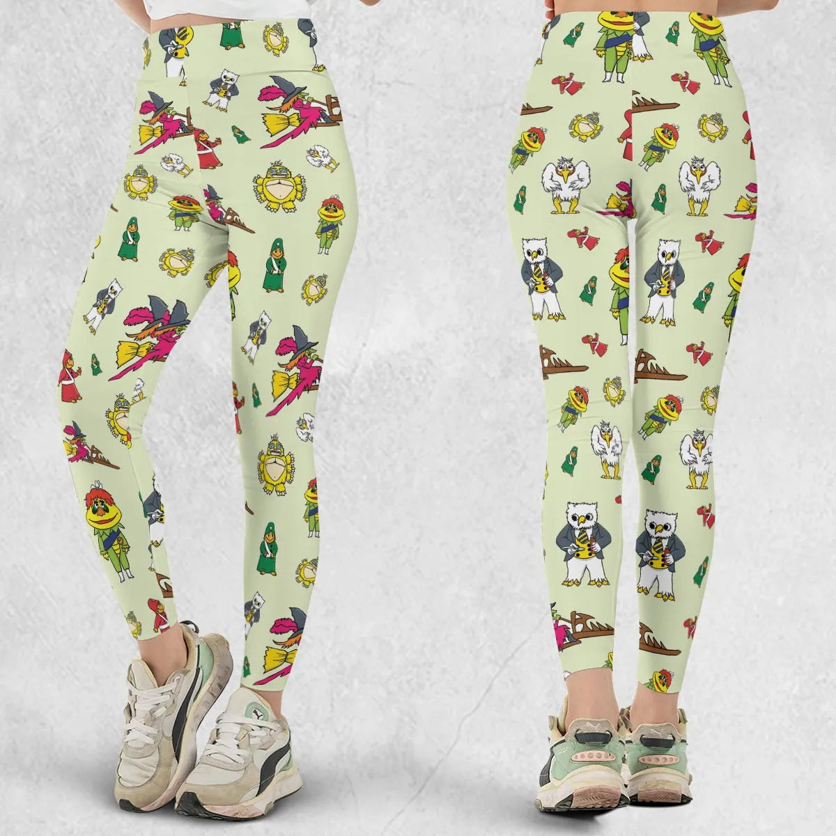 H.R. Pufnstuf Characters Sid and Marty Legging