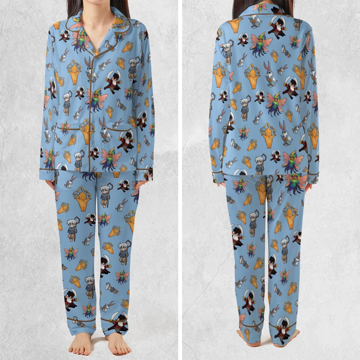 Rise of the Guardians Characters Pajamas Set