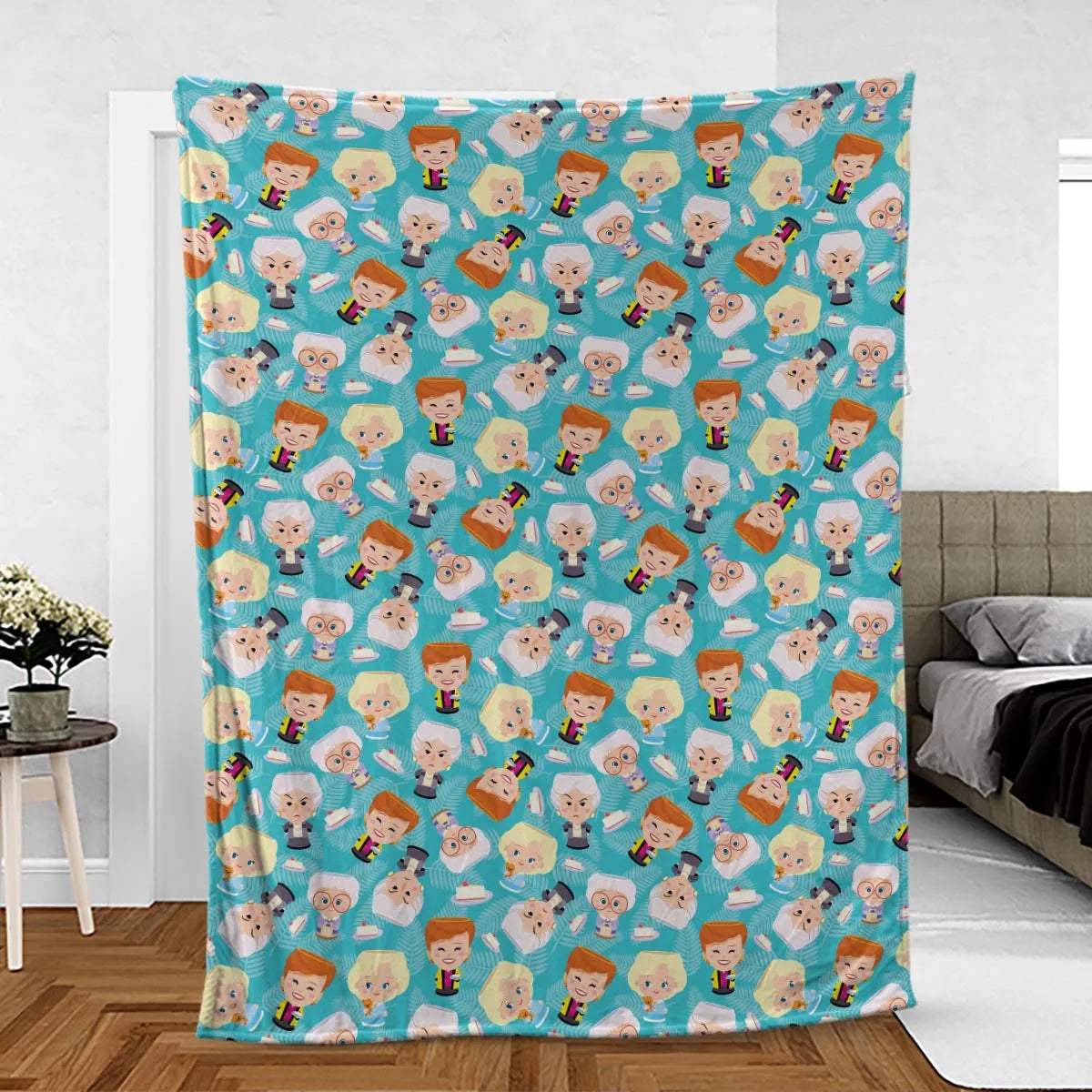 Little Dolls The Golden Girls Fleece Blanket