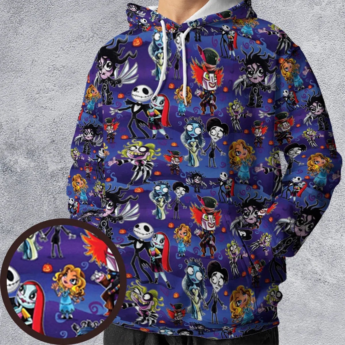 Tim Burton Movies All-over Print Hoodie