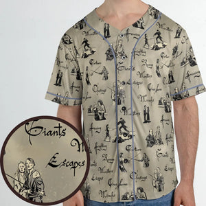 Hencing Fighting The Princess Bride Unisex Baseball Jersey