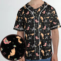 Dice Cat DnD Unisex Baseball Jersey