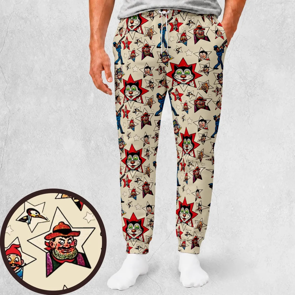 The Dandy Monster Comic Sweatpants