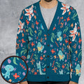 Water Pokemon Pattern Cardigan
