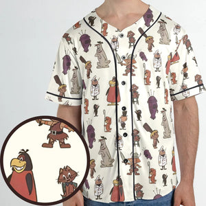 The Ruff and Reddy Show Unisex Baseball Jersey