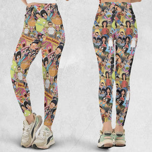 Bob's Burger Wonder Wharf Legging