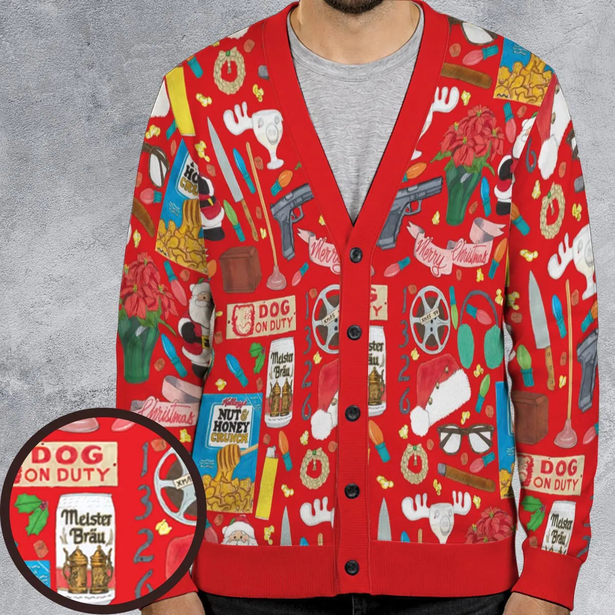 Seasonal Laughs National Lampoon's Christmas Vacation Cardigan