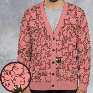 Cute Kirby Waddle Doo Bandana Waddle Dee Meta Knight Kirby's Characters Cardigan
