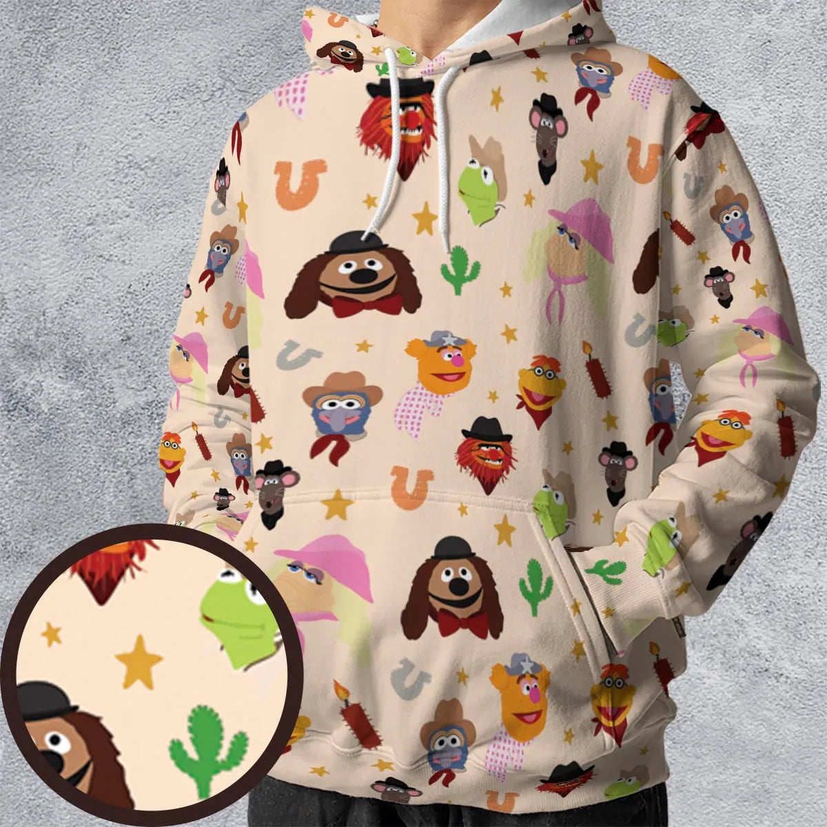 Western Life The Muppet Show All-over Print Hoodie