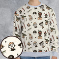 Retro Galaxy Star Wars All-over Print Sweatshirt