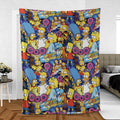 Springfield Swag The Simpsons Fleece Blanket