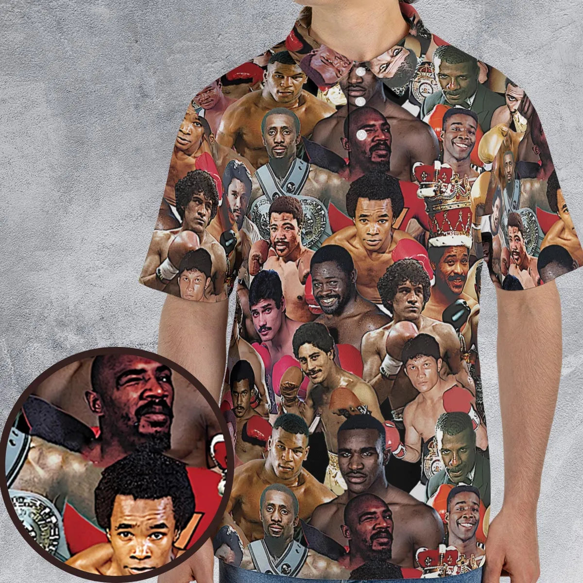 Fight Night Fit Boxing Legends AOP Men/Women Polo Shirt