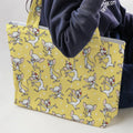 Lab Style Pinky and the Brain Large Tote Bag