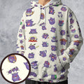 Gengar Cosplay Pokemon All-over Print Hoodie