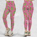 Rugrats Reptar Pattern Legging