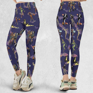 Horror Pin Up Girls Legging