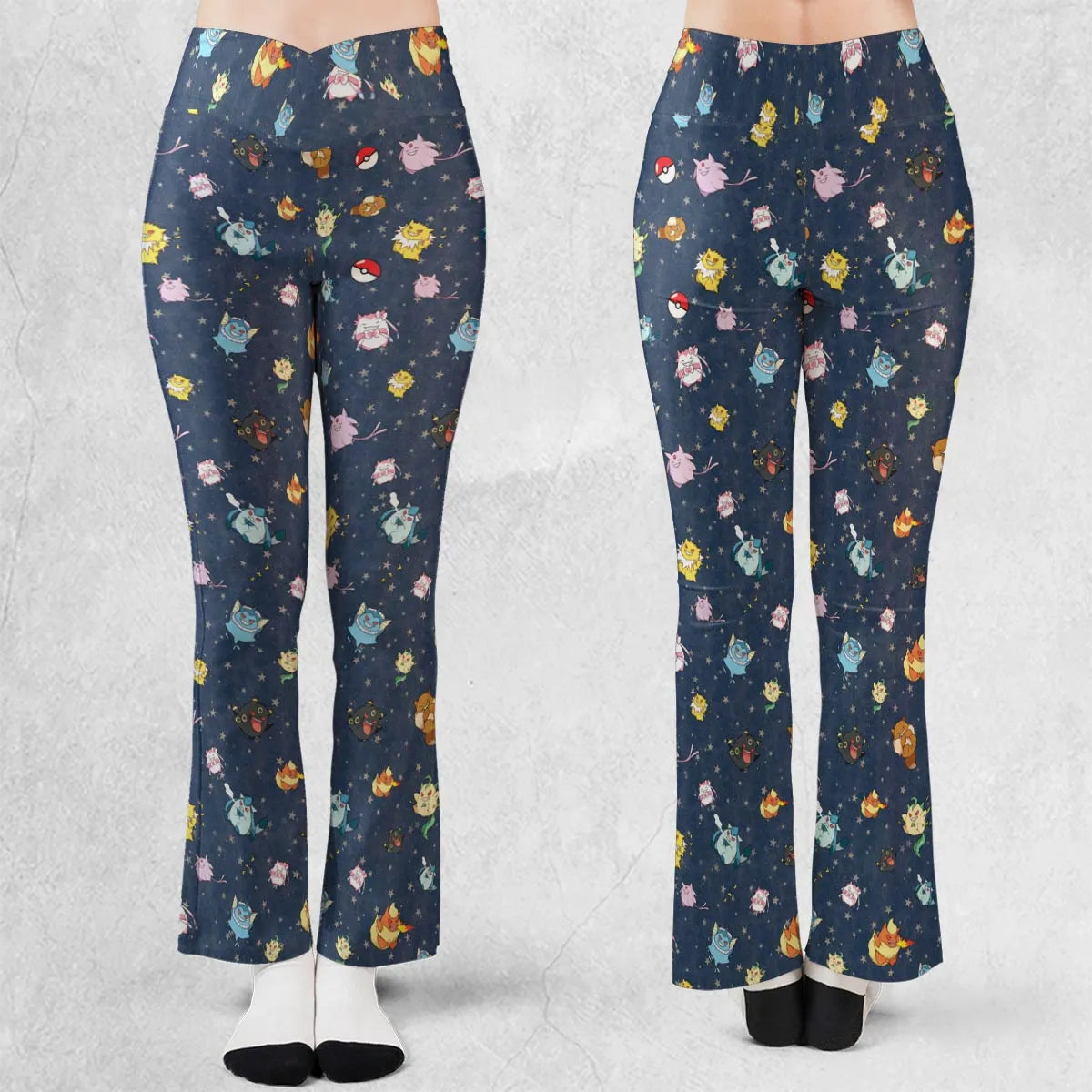 Gengar as Eevee The Eeveelutions Pokemon Flare Leggings
