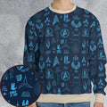 Trekkie Star Trek Pattern All-over Print Sweatshirt
