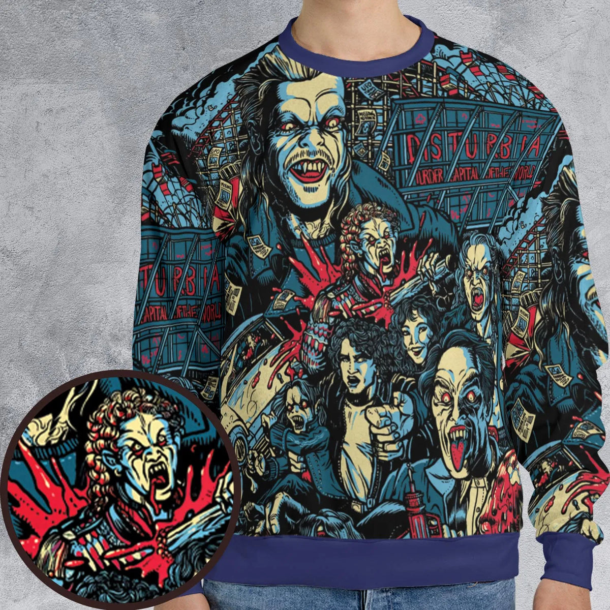 The Lost Boys Eighties Vampire Horror All-over Print Sweatshirt
