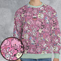 Fairy Pokemon Pattern All-over Print Sweatshirt