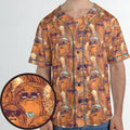 Retro Chewy Summer Vibes Unisex Baseball Jersey