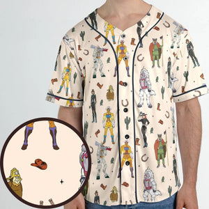 Western Bravestarr Characters Unisex Baseball Jersey