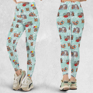 Rescue Team Chip 'n Dale Rescue Rangers Legging