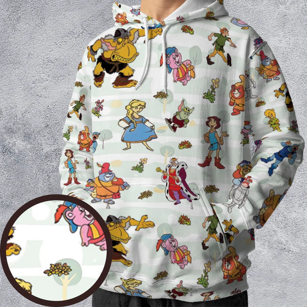 Gummi Bears Gang All-over Print Hoodie