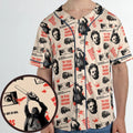 Leatherface The Texas Chainsaw Massacre Horror Pattern Unisex Baseball Jersey